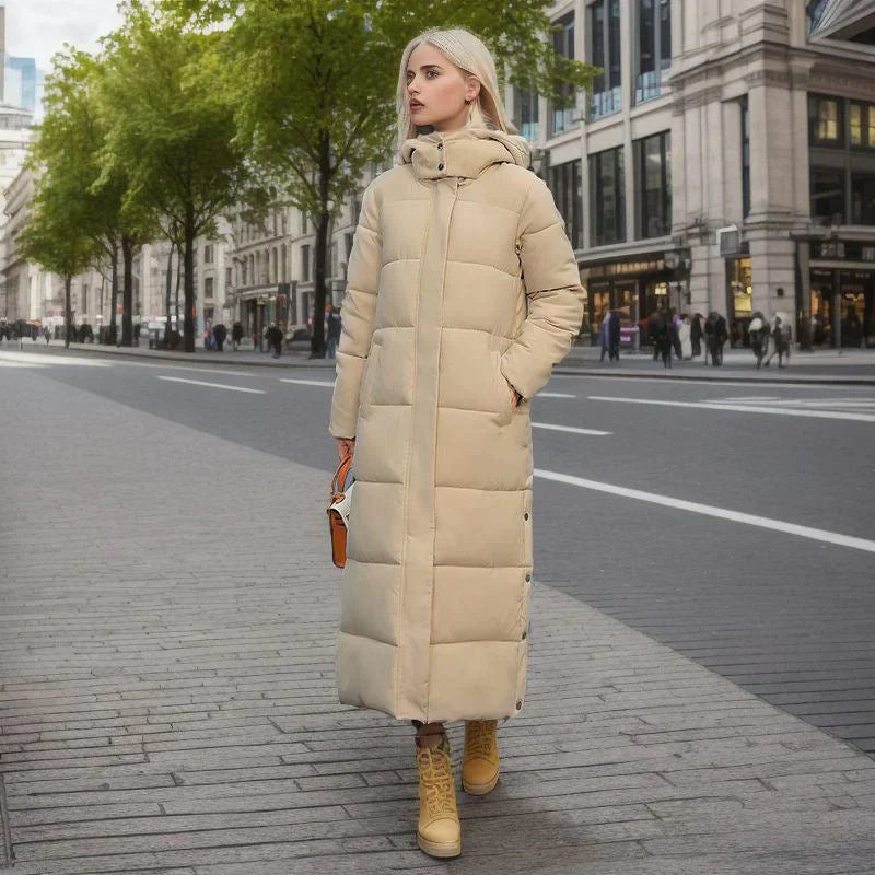 Holly – Langer Wintermantel für Damen, Stilvoll und Warm