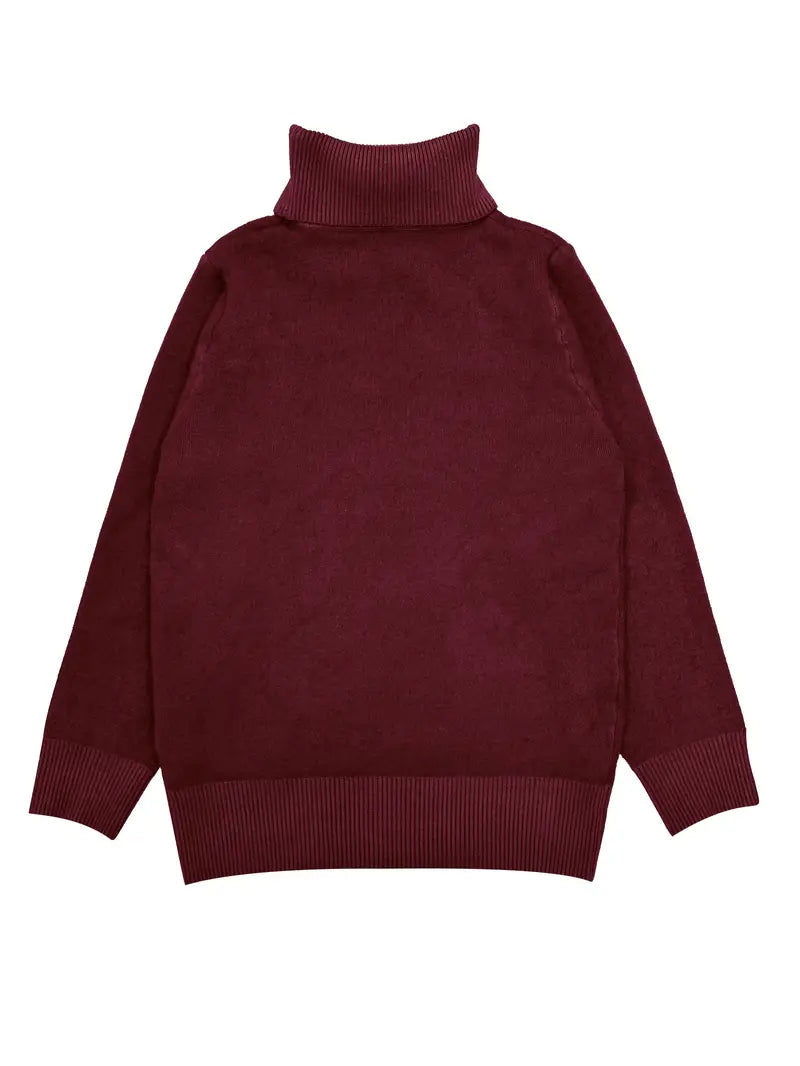 Ella – Effen Pullover mit Schildpadhals