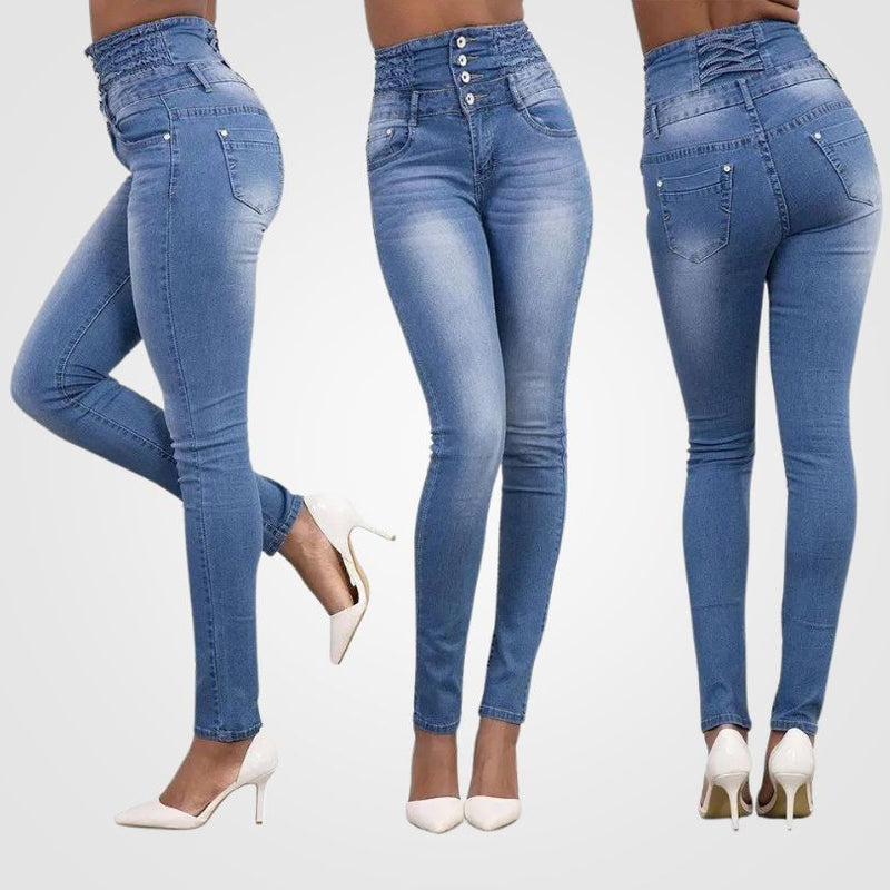 Nina - Bequeme Jeans mit hoher Taille