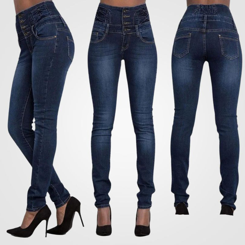 Nina - Bequeme Jeans mit hoher Taille