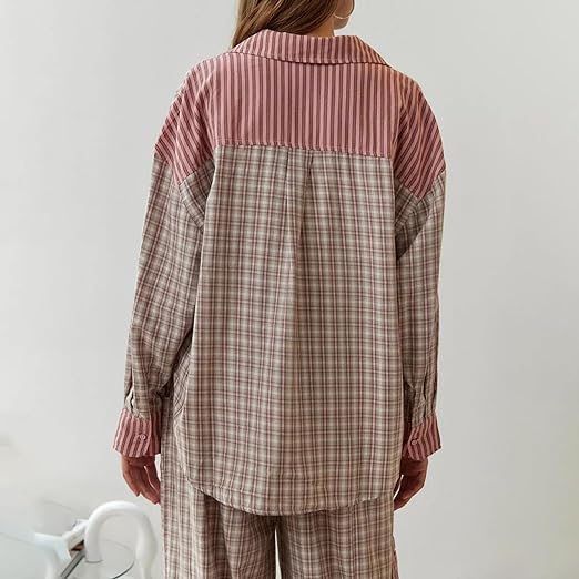 Janey - Gemütliches und lockeres Pyjama-Set für entspannte Nächte