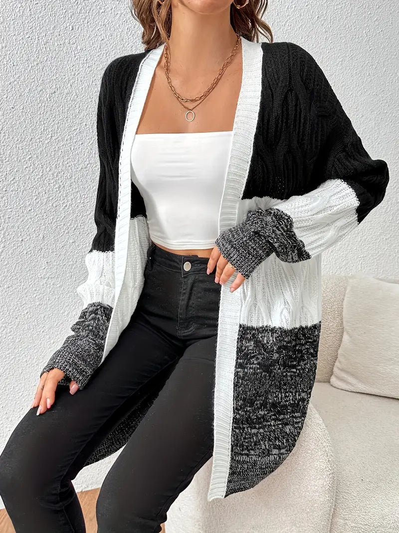 Willeb – Herbst-Winter-Cardigan mit langen Ärmeln