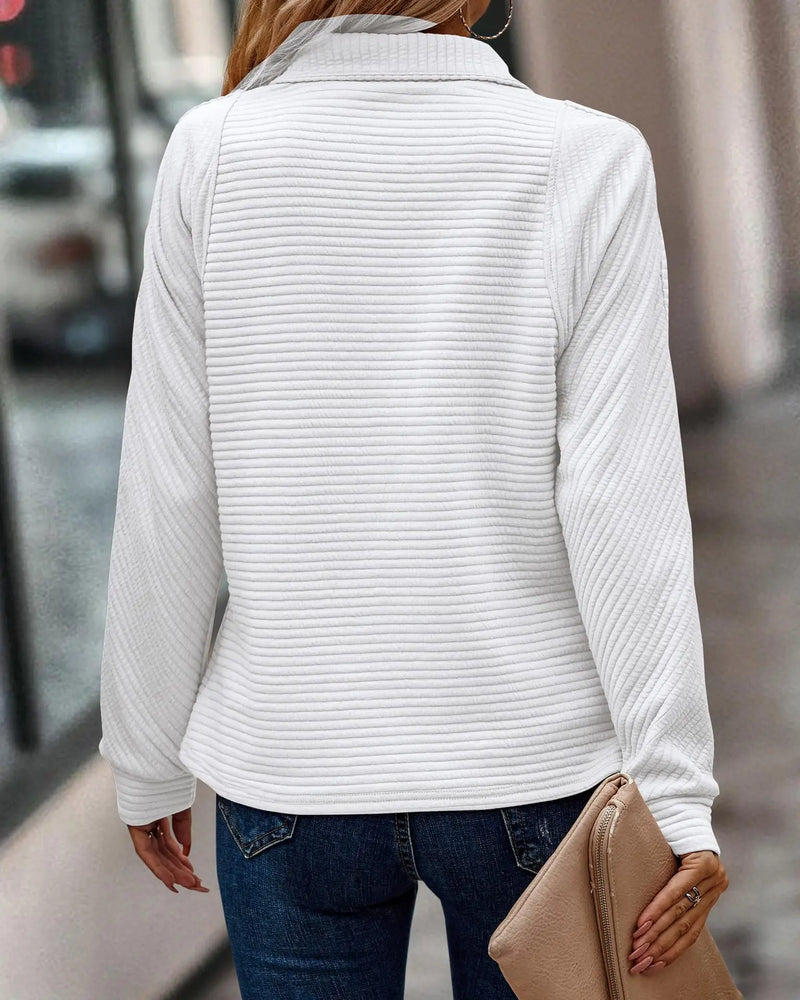 Elise - Eleganter Pullover mit V-Ausschnitt