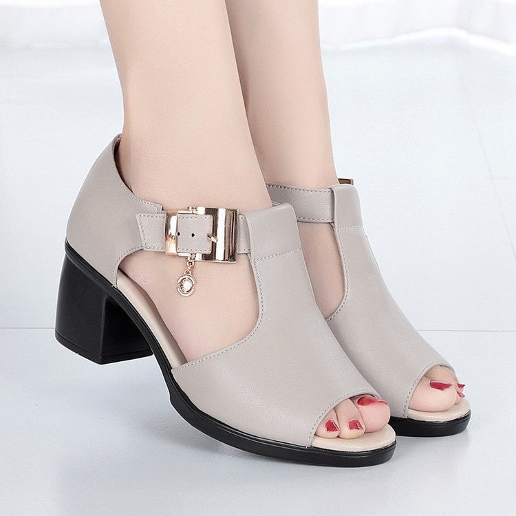 Talia - Orthopädische Sandalen mit gepolsterter Ferse