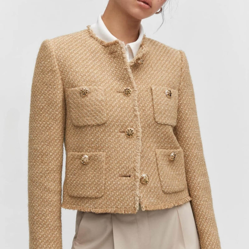 Coco - Luxuriöse Tweed-Kurzjacke