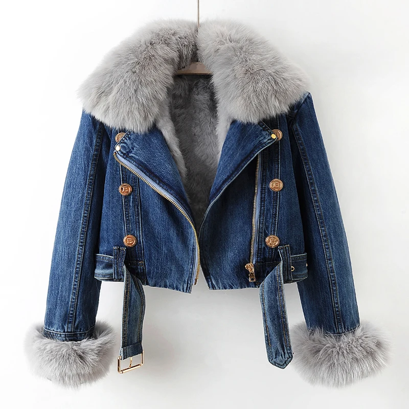 DENIMDIVA - Winterjacke für Damen