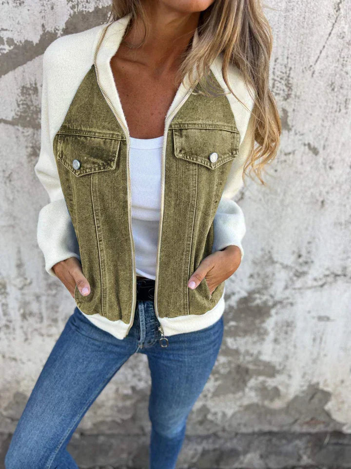 LIVA - Modernes Jacke mit Denim