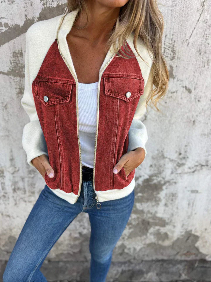 LIVA - Modernes Jacke mit Denim