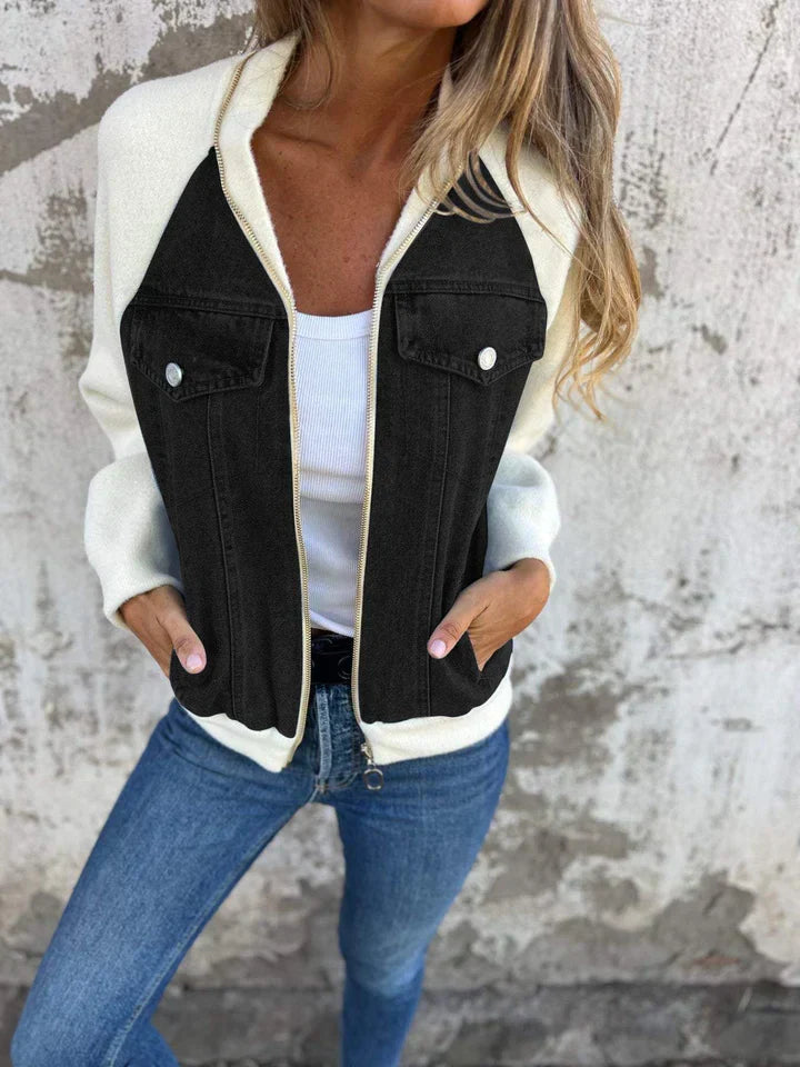 LIVA - Modernes Jacke mit Denim