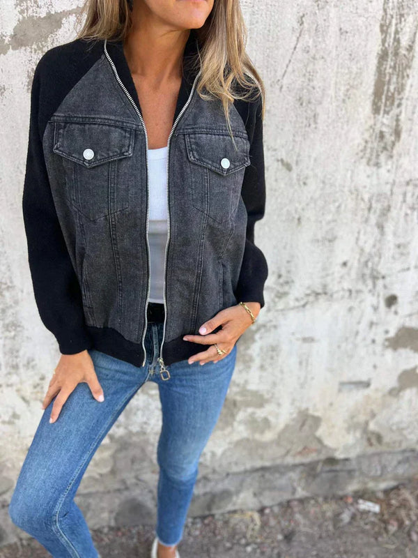 LIVA - Modernes Jacke mit Denim