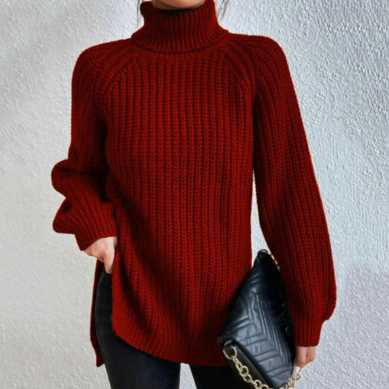 Veronika Elegante Rollkragenpullover