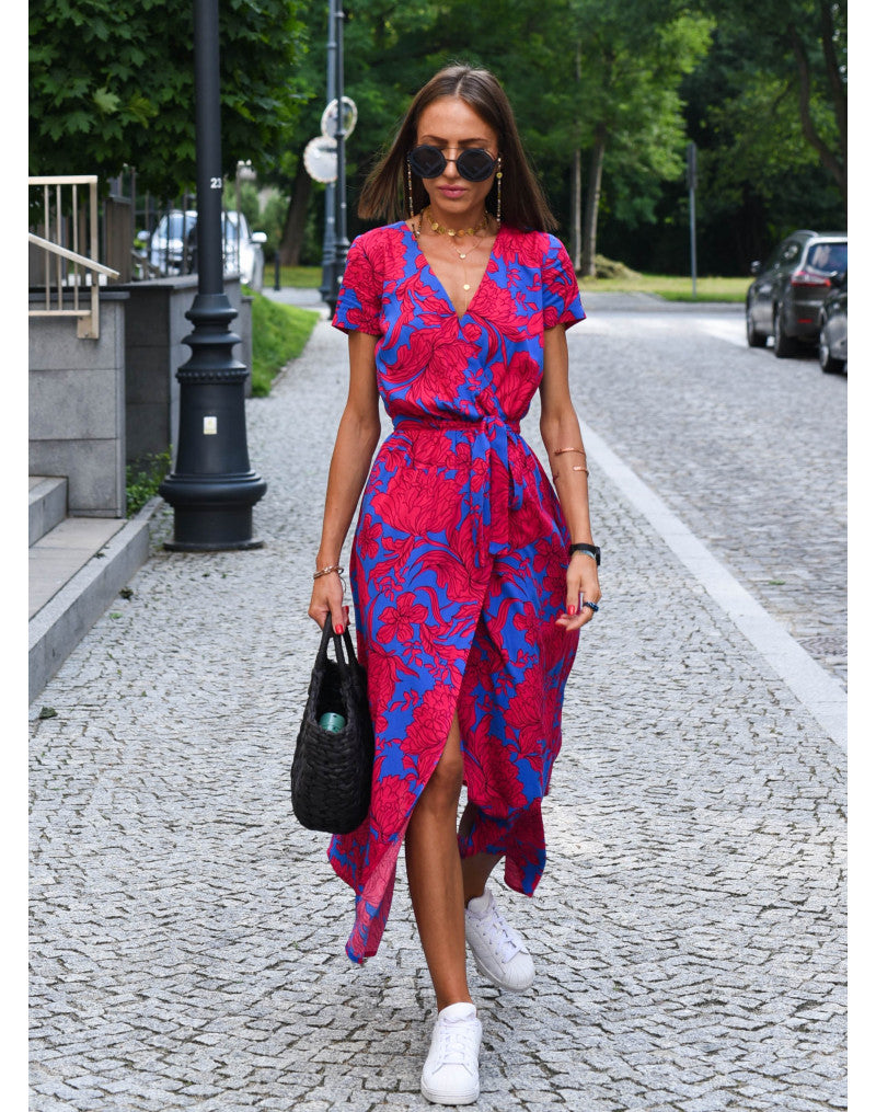 Liza Print Maxikleid