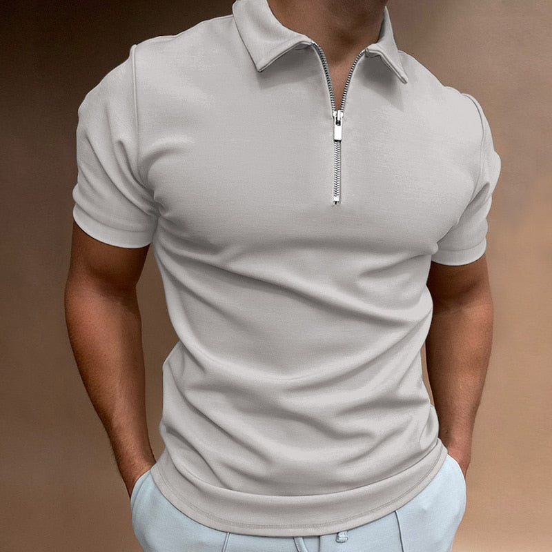 Jay - Polo-Shirt mit Reißverschluss | 50 % RABATT