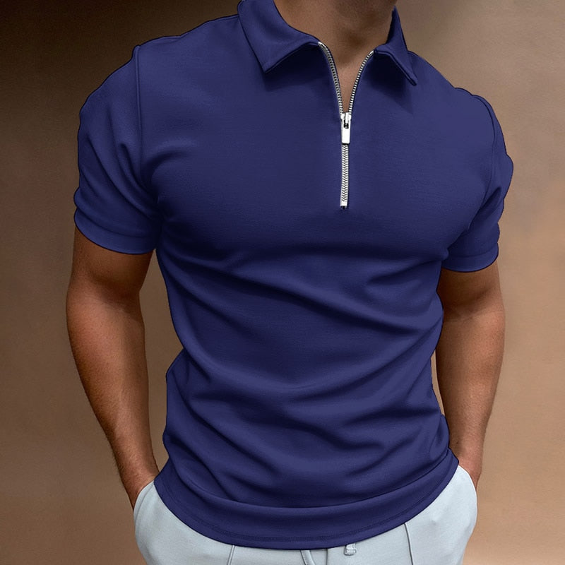 Jay - Polo-Shirt mit Reißverschluss | 50 % RABATT