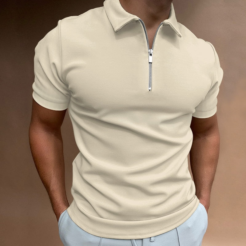 Jay - Polo-Shirt mit Reißverschluss | 50 % RABATT