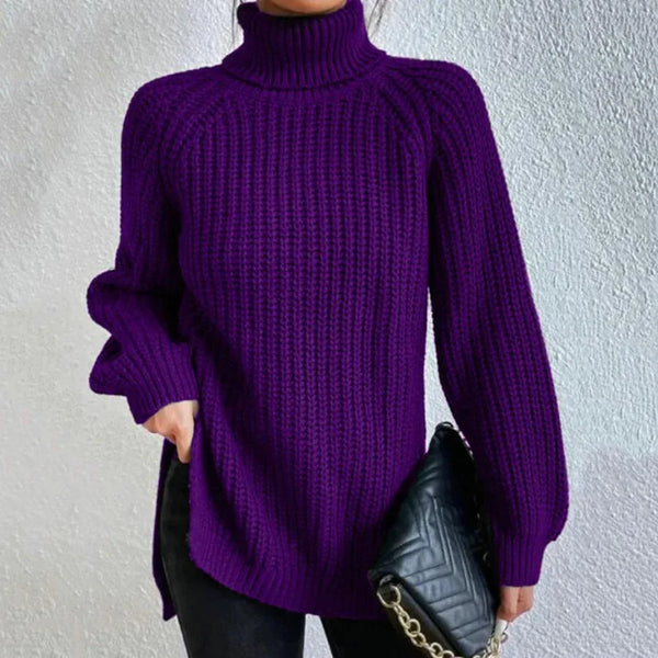 Veronika Elegante Rollkragenpullover