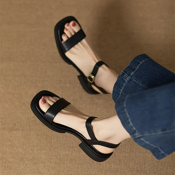 Eline - Elegante Flache Sandalen