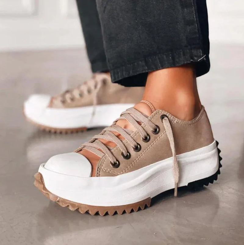 Nora - Komfortable Plateausneakers für Damen