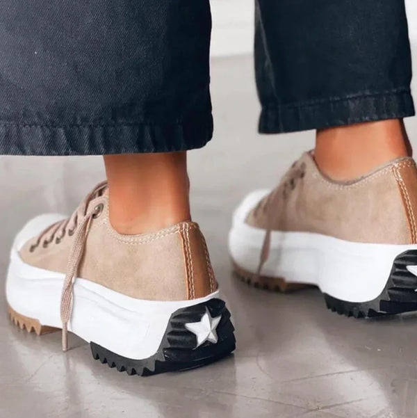 Nora - Komfortable Plateausneakers für Damen