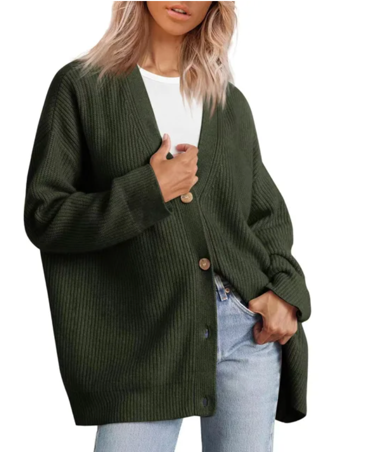 JUUL - Kaschmir V-Hals Cardigan