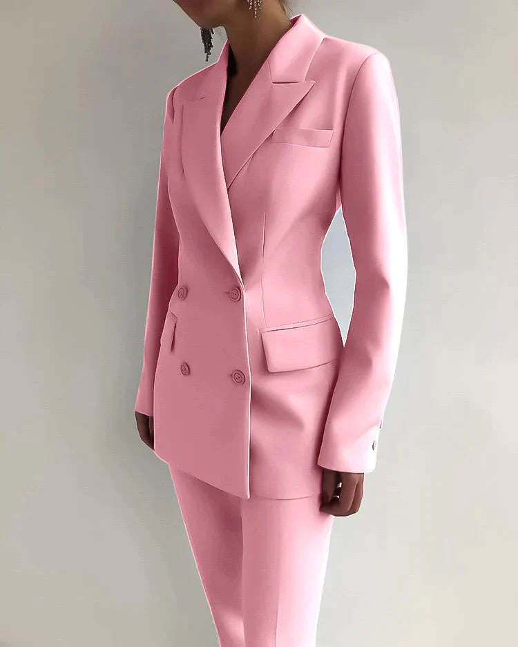 Juna – Stilvoller Blazer und elegante Hose für Damen