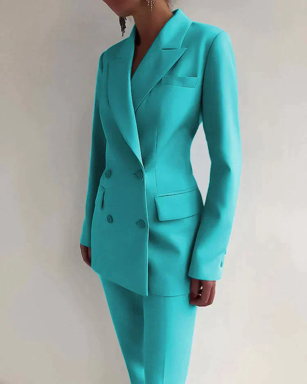 Juna – Stilvoller Blazer und elegante Hose für Damen