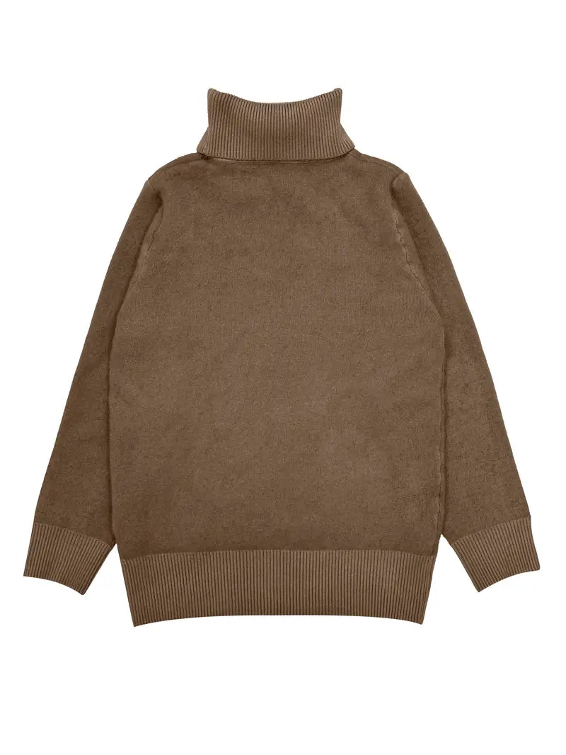 Ella – Effen Pullover mit Schildpadhals