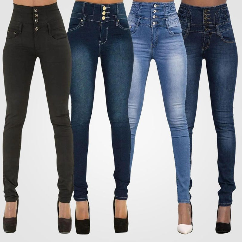 Nina - Bequeme Jeans mit hoher Taille