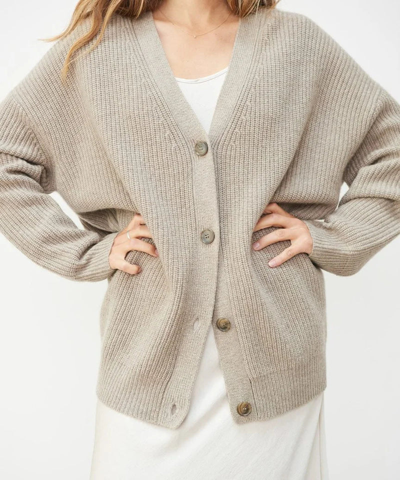 JUUL - Kaschmir V-Hals Cardigan