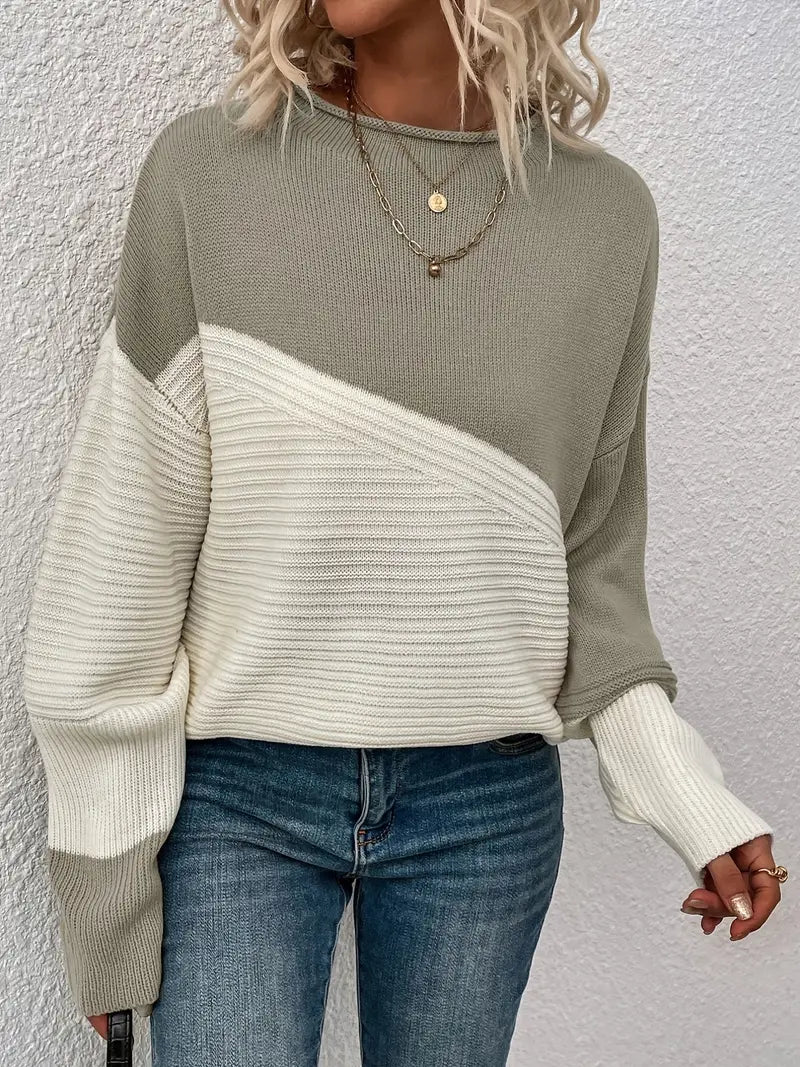 Ivy – Elegante Lockere Strickpullover