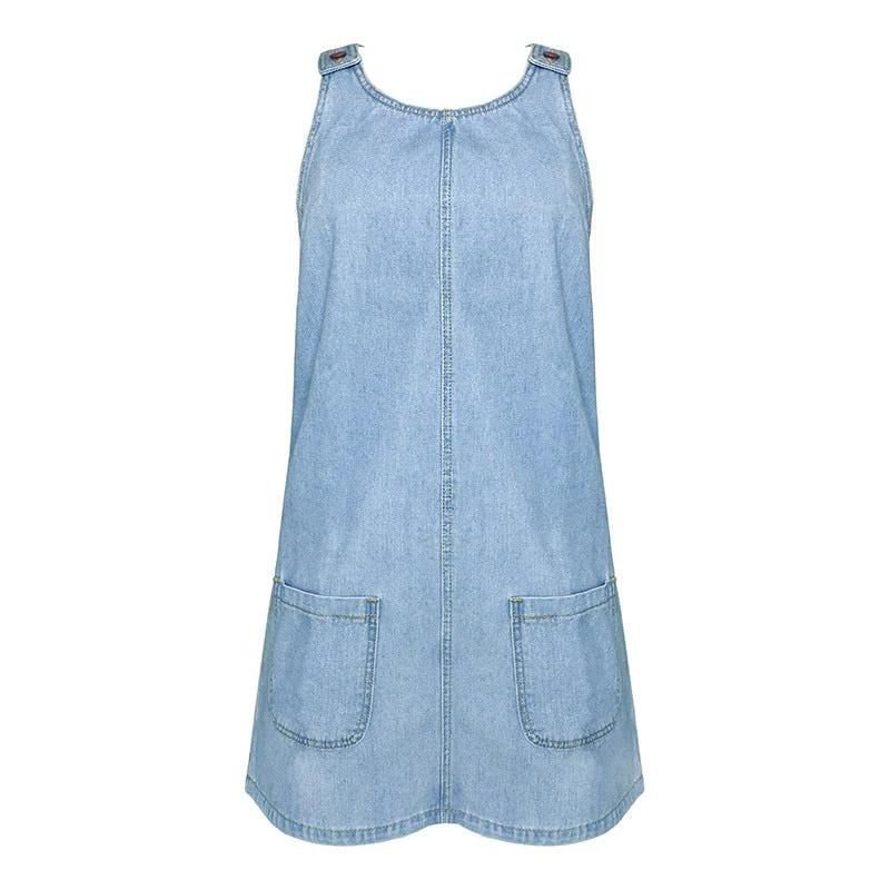 Keziah Denim Jumpsuit Minirock