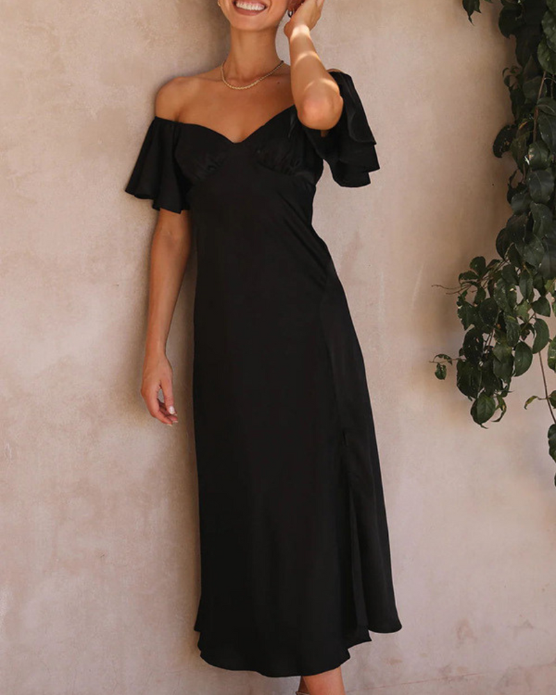 Madrid - Off-Shoulder Kleid