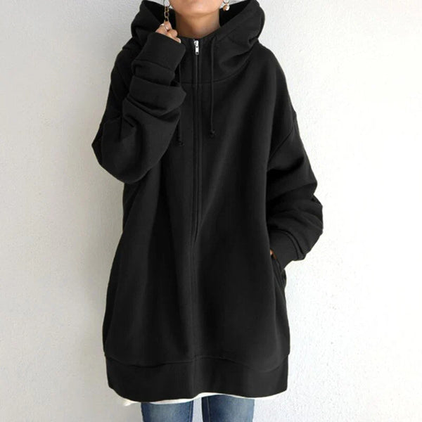 Cassandra - Kuscheliger Winter Pullover Hoodie