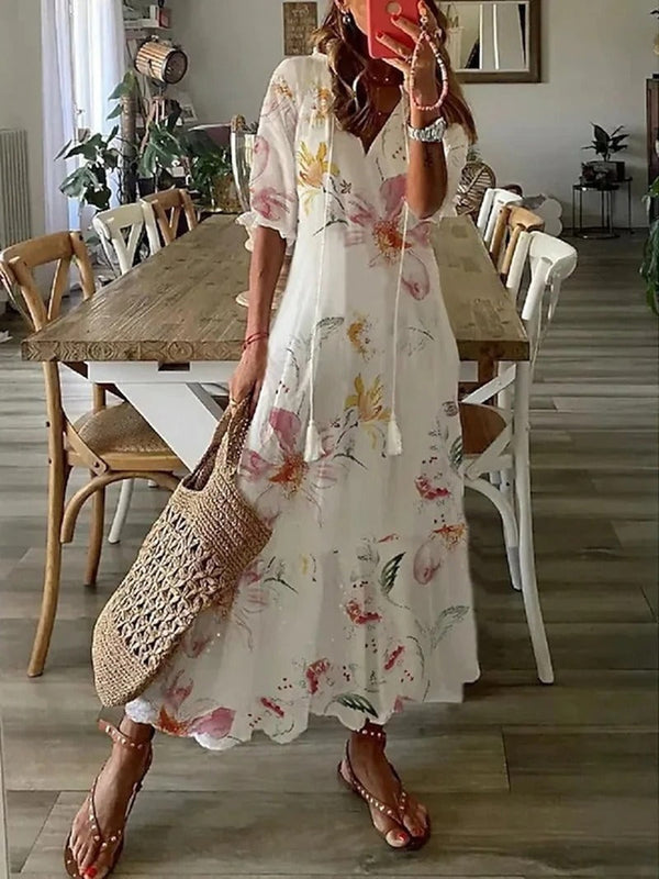 Jessie - Bohemian Maxikleid