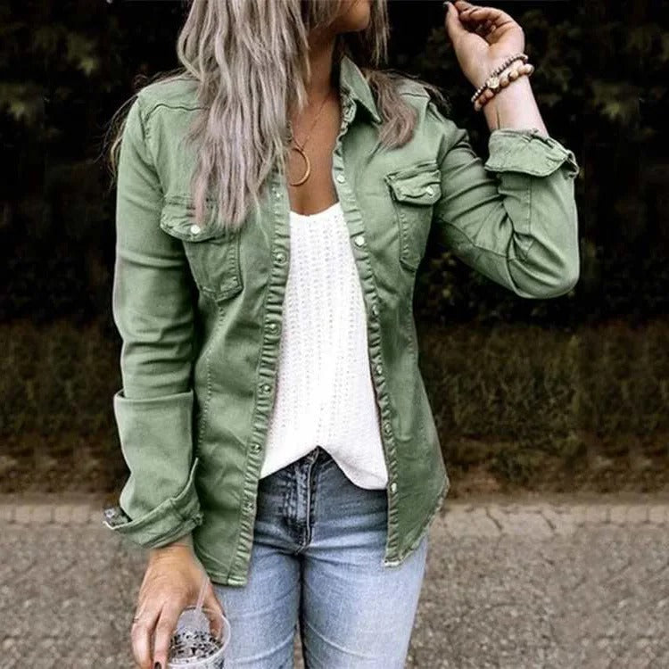 Sophia Denim Jacket - Elegante Damen Jeansjacke für jeden Anlass